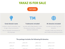 Tablet Screenshot of dz.yakaz.com