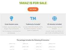 Tablet Screenshot of pl.yakaz.com