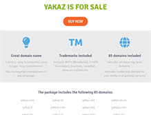 Tablet Screenshot of fr.yakaz.com