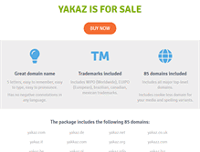 Tablet Screenshot of mc.yakaz.com